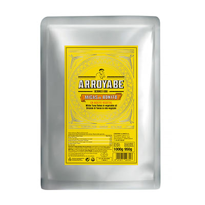 Migas de Bonito del Norte en aceite de girasol bolsa de 1kg