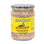 Migas de Bonito del Norte en aceite de girasol tarro 450