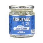 Arroyabitos "garlic angulas" in glass jar 220 gr.